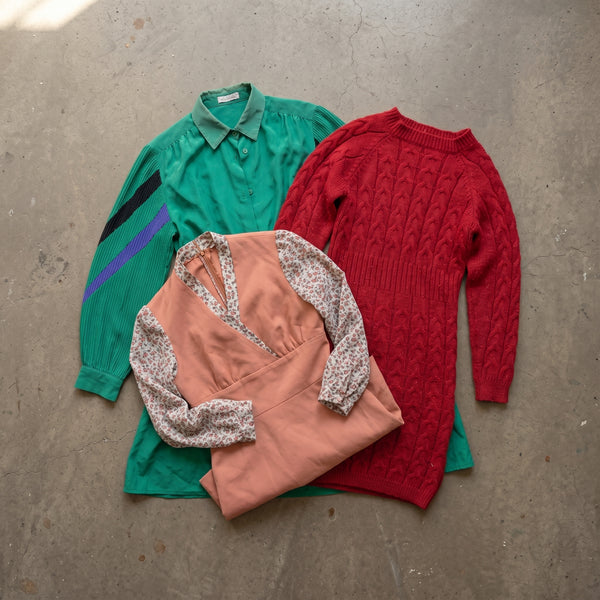 MIX SIE WINTER-VINTAGE-KLEIDER