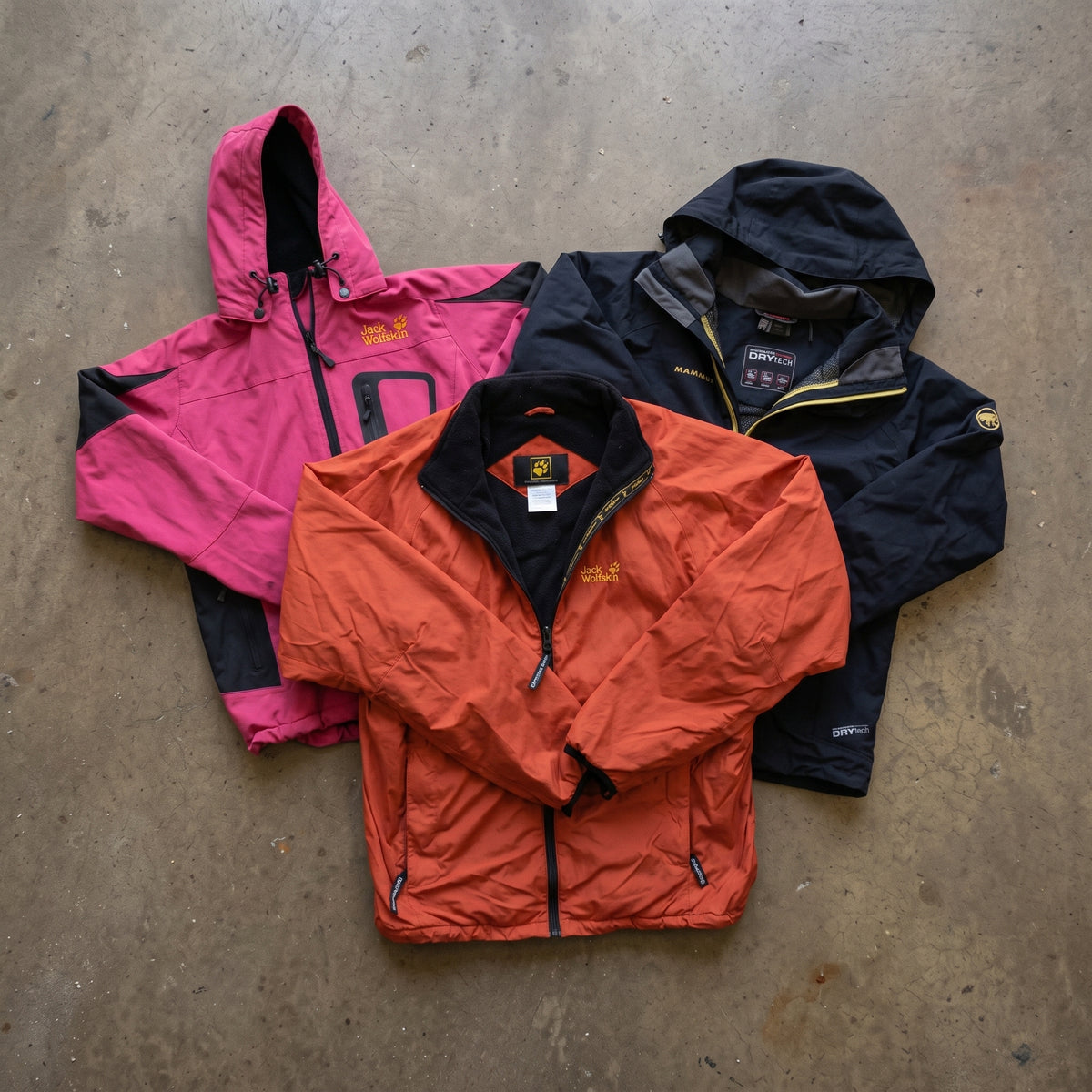 MIX CHAQUETAS DE MONTAÑA DE MARCA