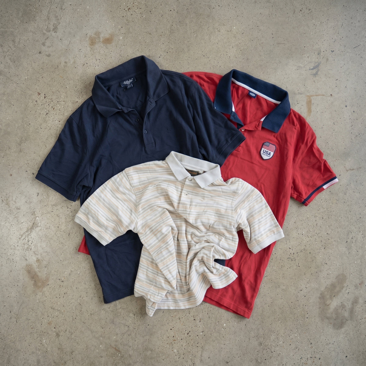 MIX BRANDED SHORT SLEEVE POLOS