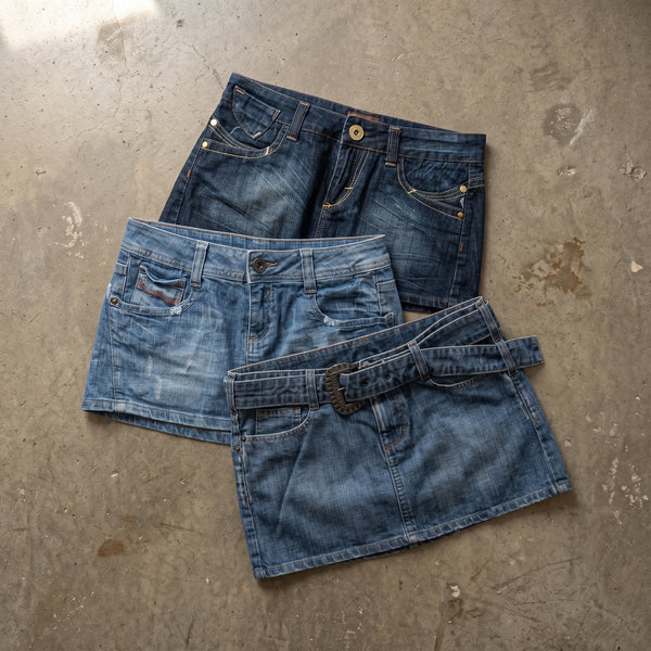 MIX MINIFALDAS VAQUERAS Y2K