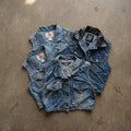 MIX DENIM VESTS