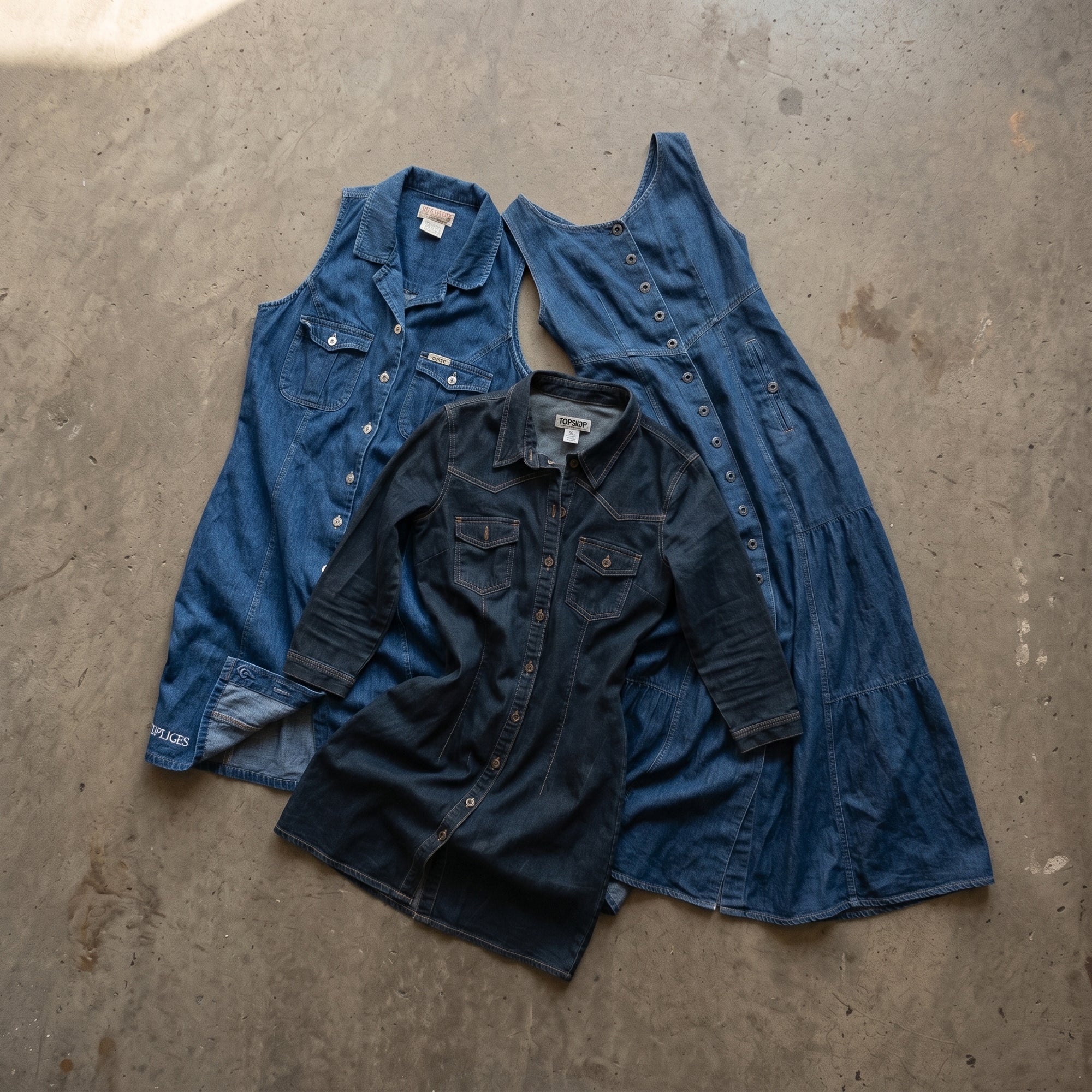 MIX VESTIDOS VAQUEROS
