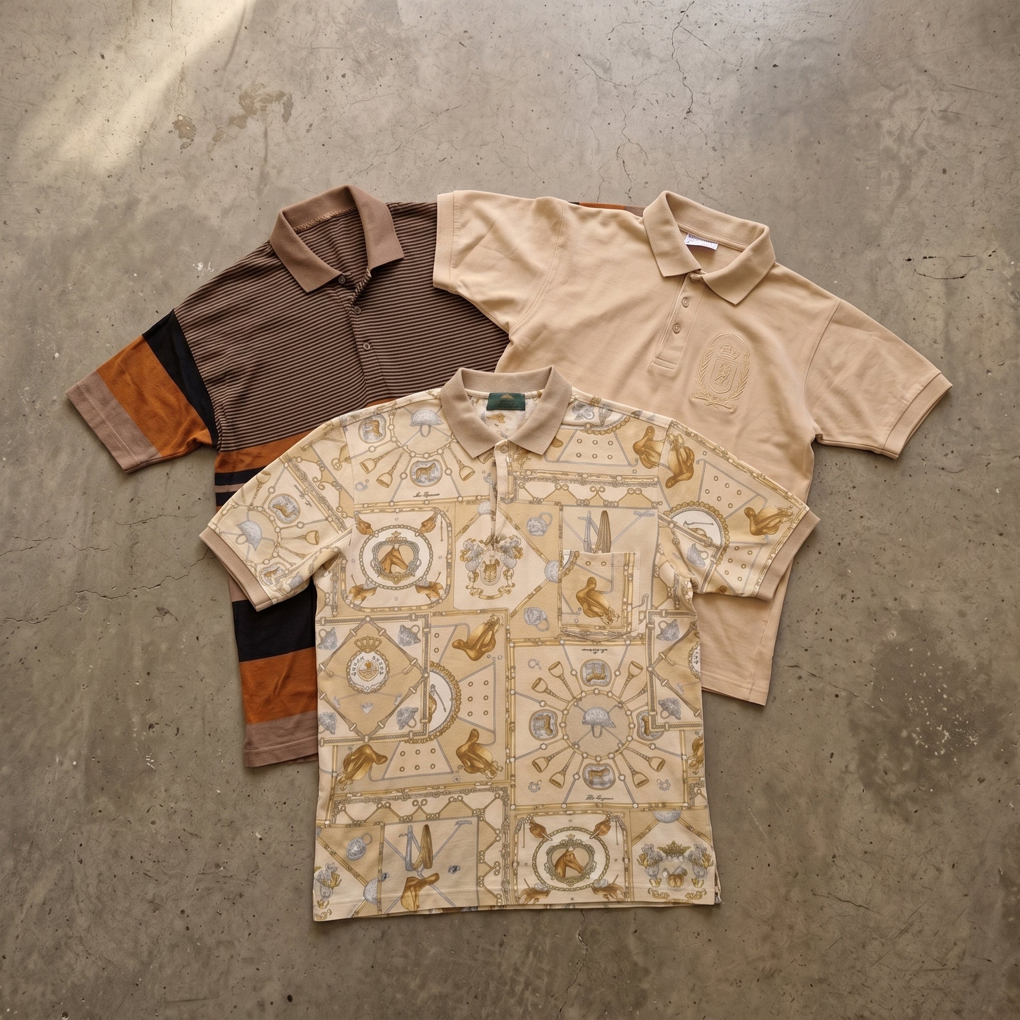 MIX VINTAGE SHORT SLEEVE POLOS