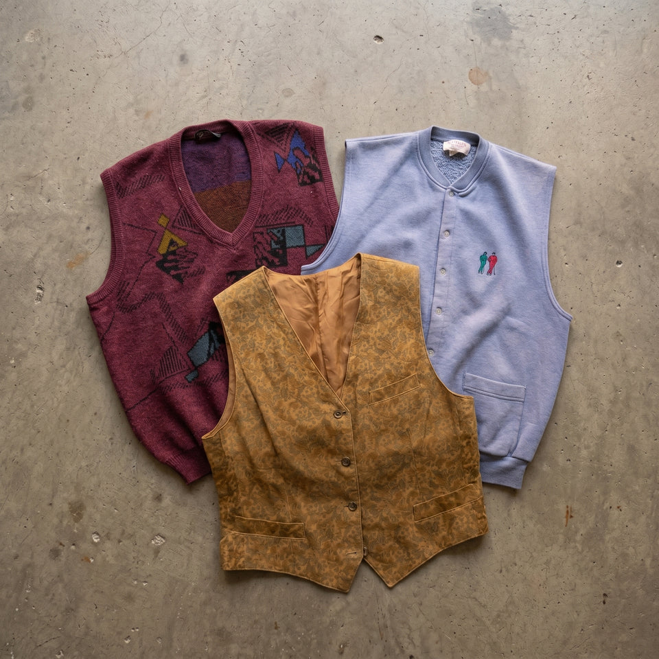 MIX CHALECOS VINTAGE