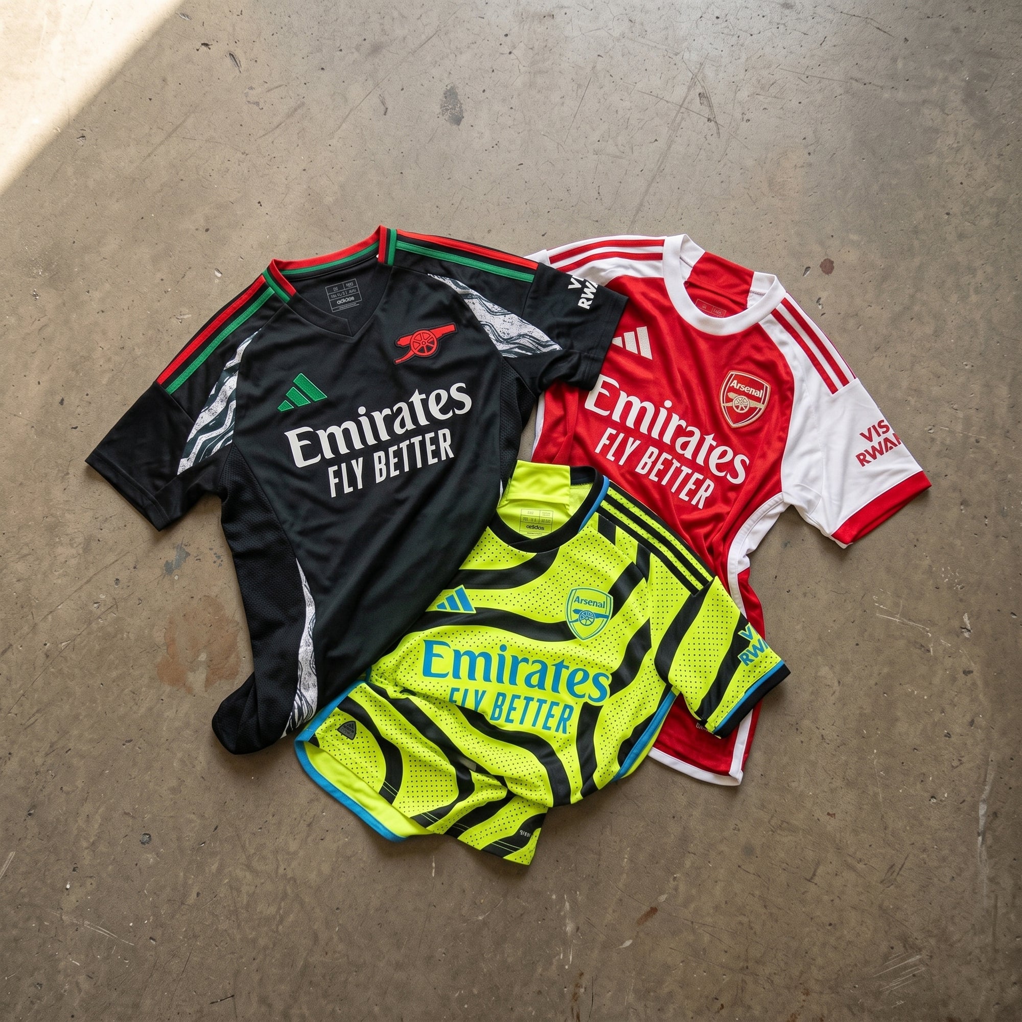 MIX ORIGINAL ADULT ARSENAL DEADSTOCK T-SHIRTS