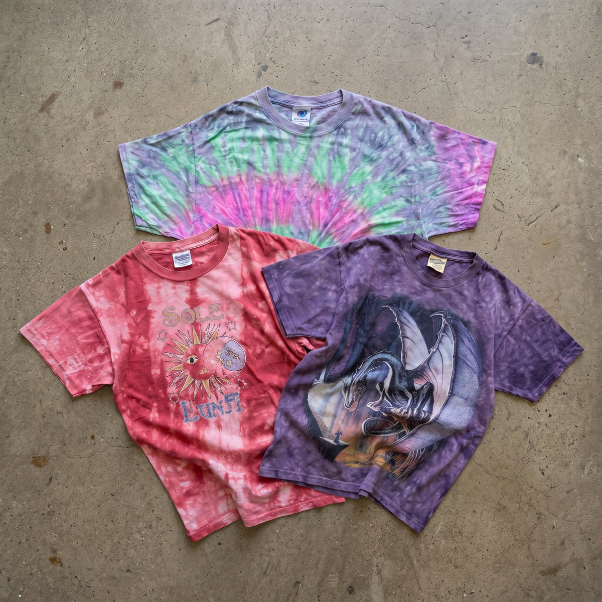 MIX CAMISETAS TIE-DYE
