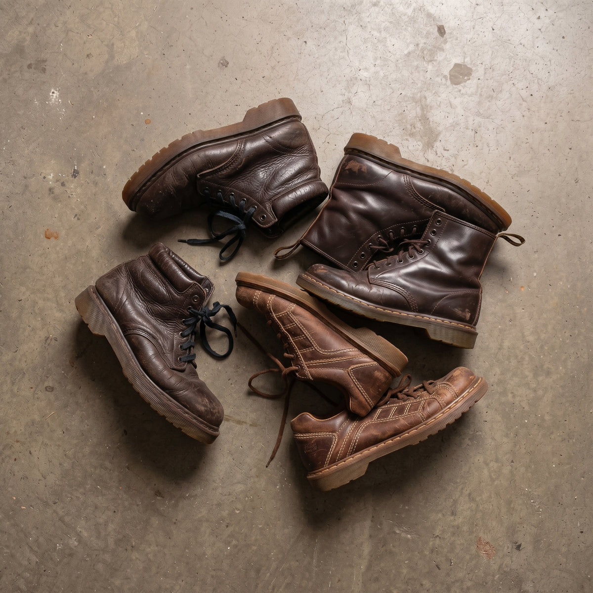 MIX BOTAS DE PIEL DR. MARTENS