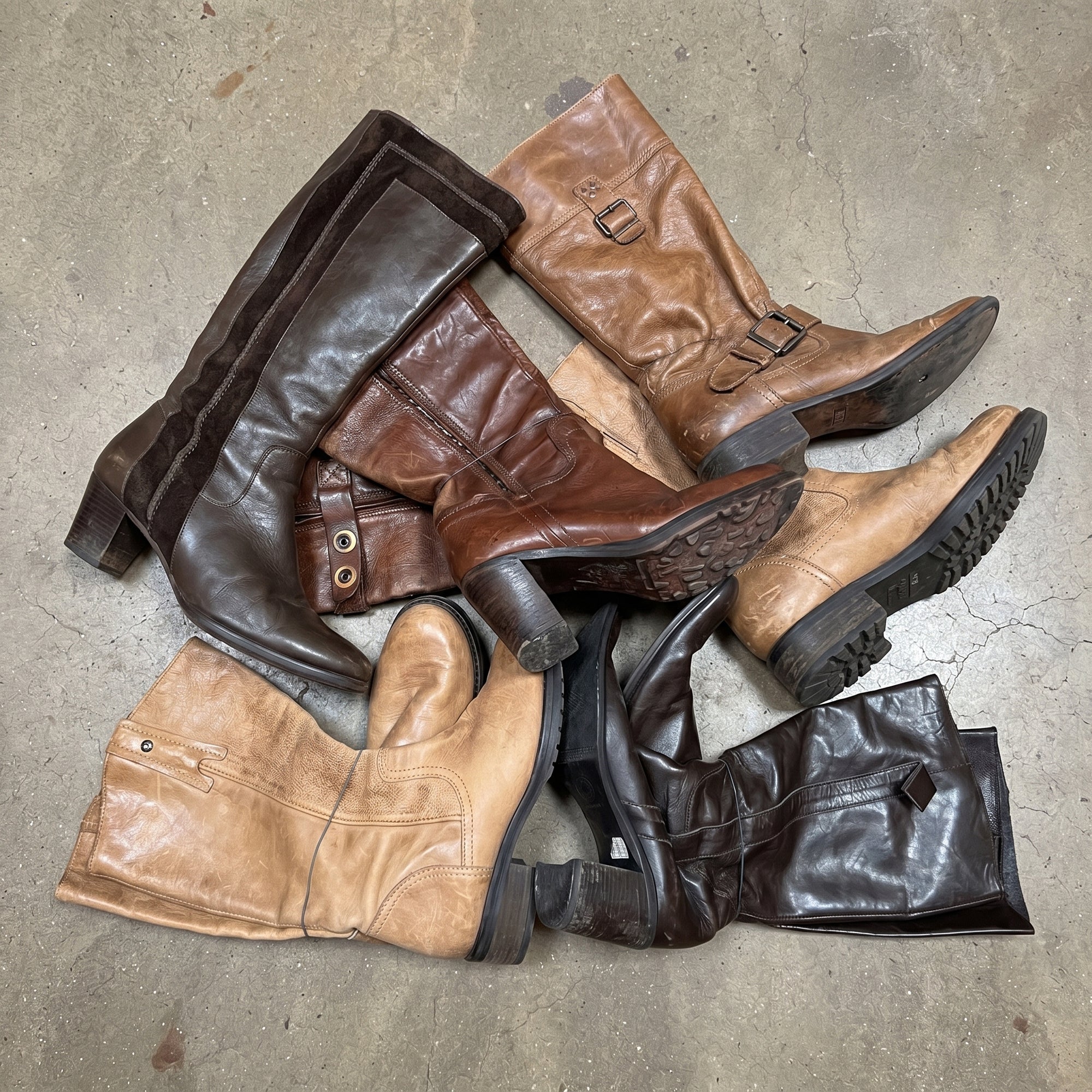 MIX BOTAS DE PIEL PARA PRIMAVERA