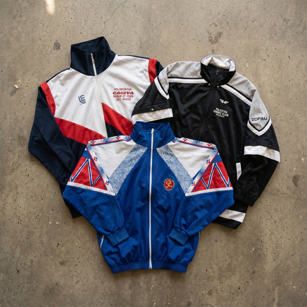 MIX CHAQUETAS DEPORTIVAS DE NYLON SIN MARCA