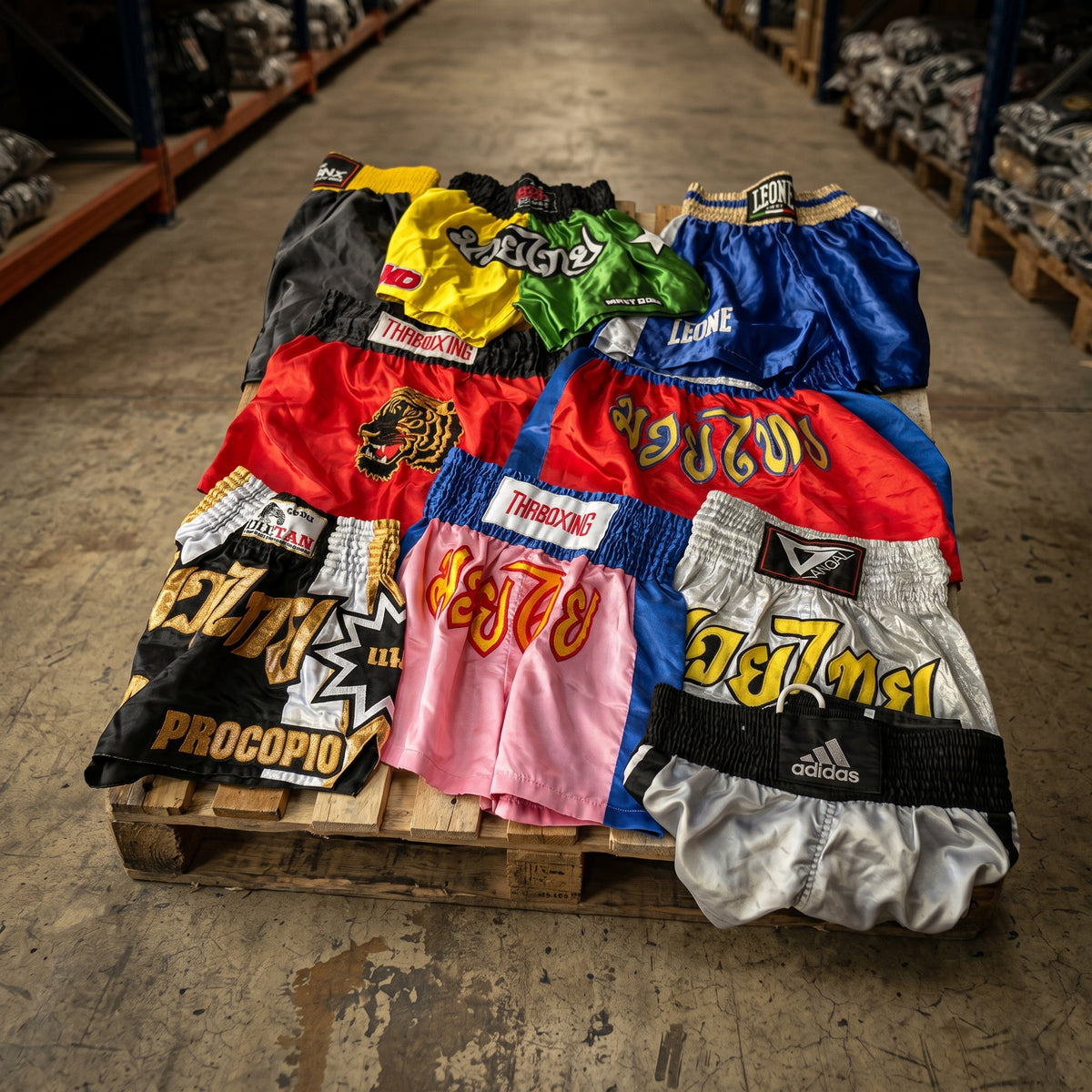 MIX PANTALONES MUAY THAI