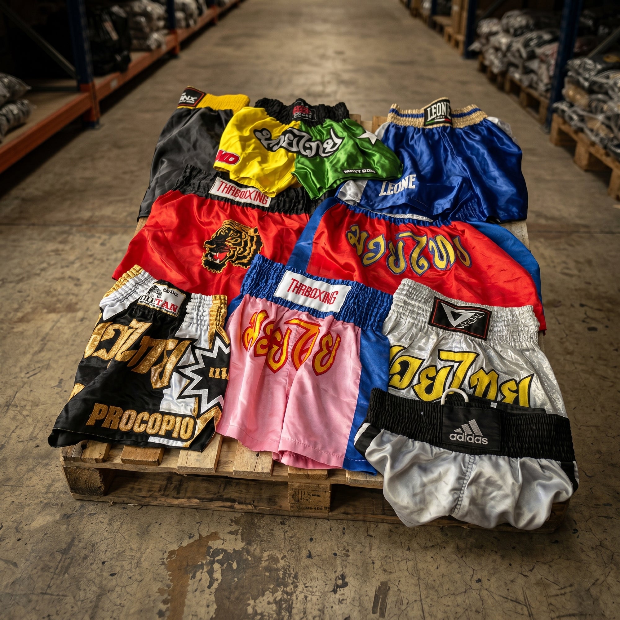 MIX PANTALONES MUAY THAI