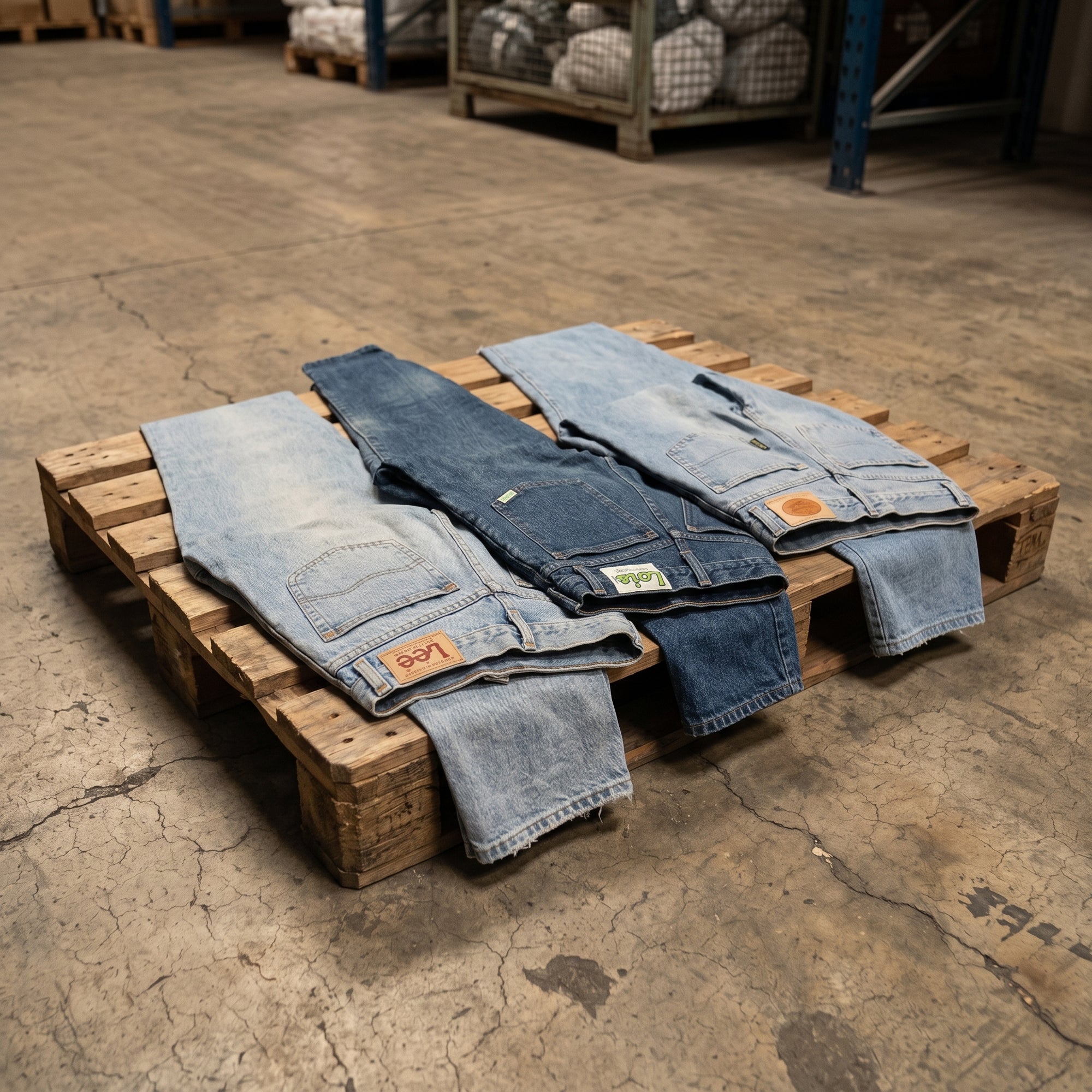 MIX AUS BAGGY-JEANS