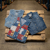 MIX DENIM VESTS