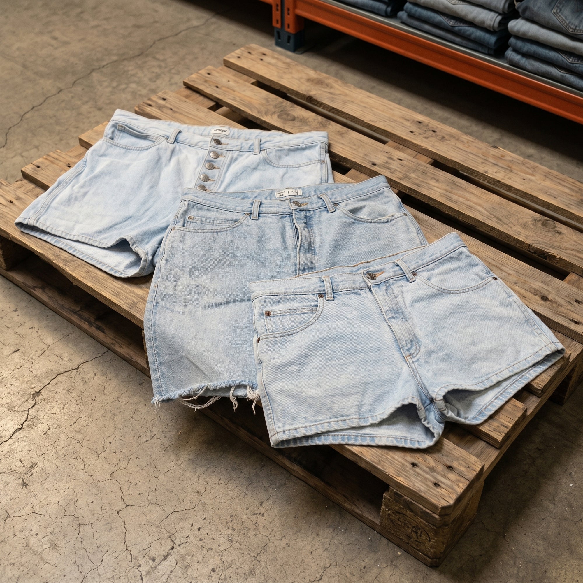 MIX PANTALONES CORTOS VAQUEROS
