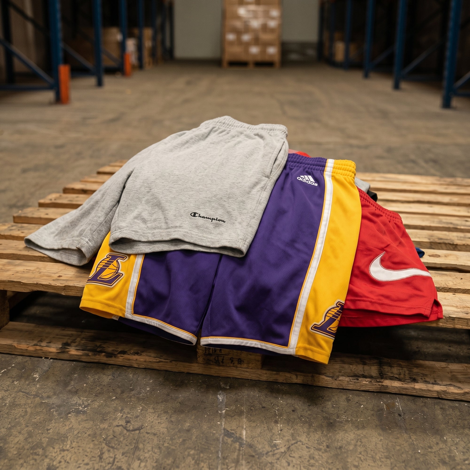MIX PANTALONES CORTOS DEPORTIVOS DE MARCA