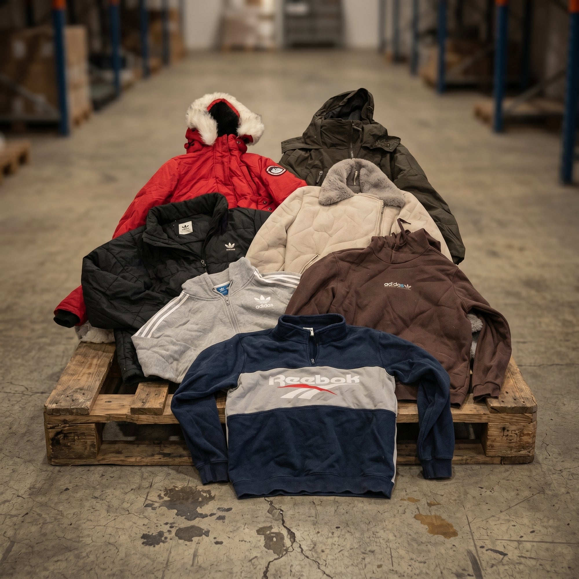 MIX ROPA DE INVIERNO DE MARCA