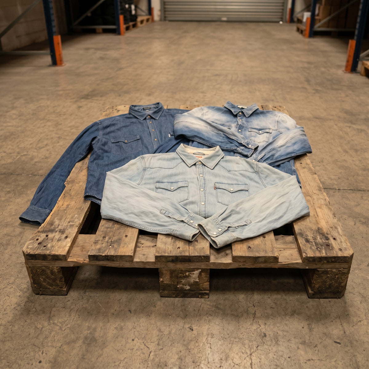 MIX DENIM BRANDED & VINTAGE SHIRTS