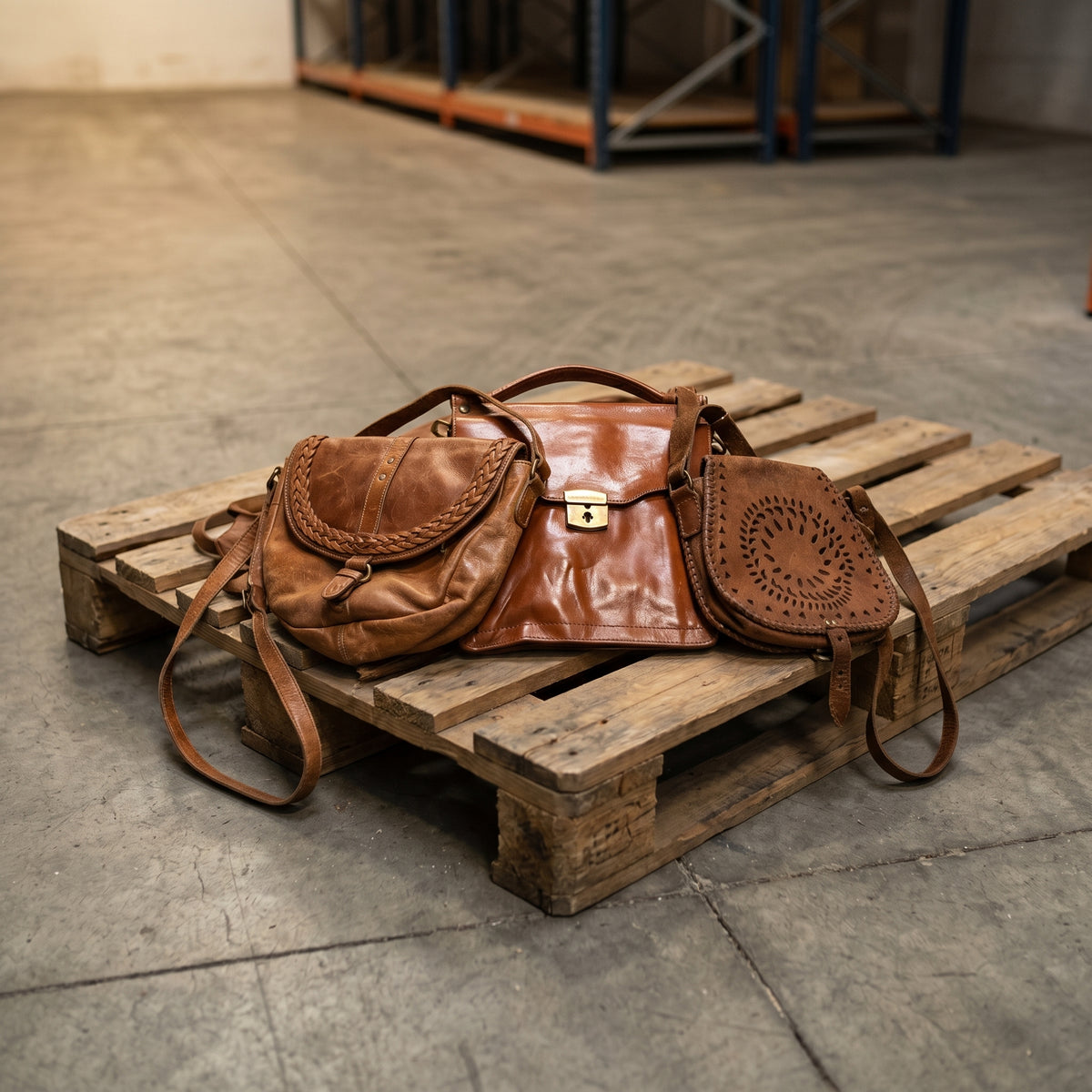 MIX BOLSOS DE CUERO VINTAGE