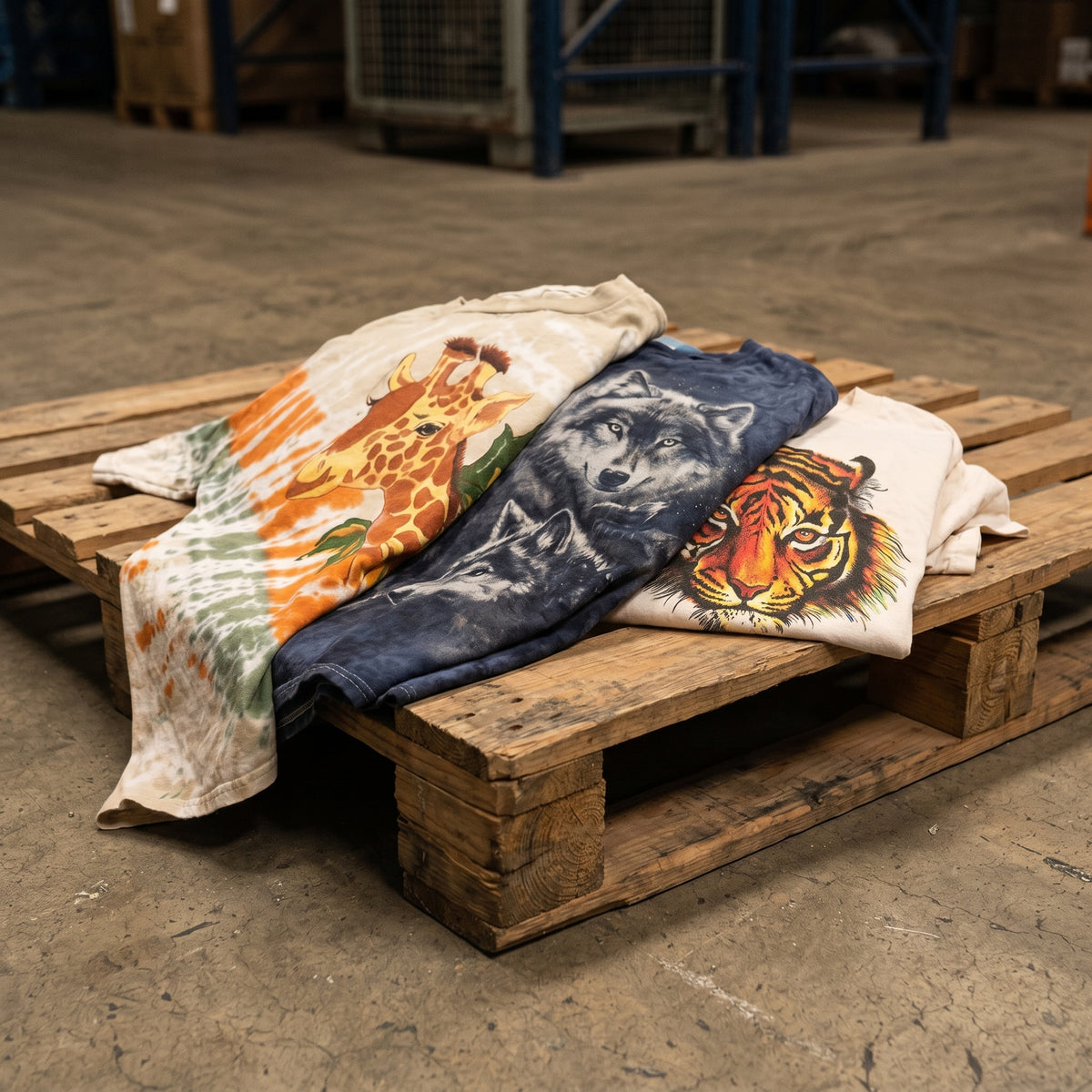 MIX CAMISETAS ANIMAL PRINT