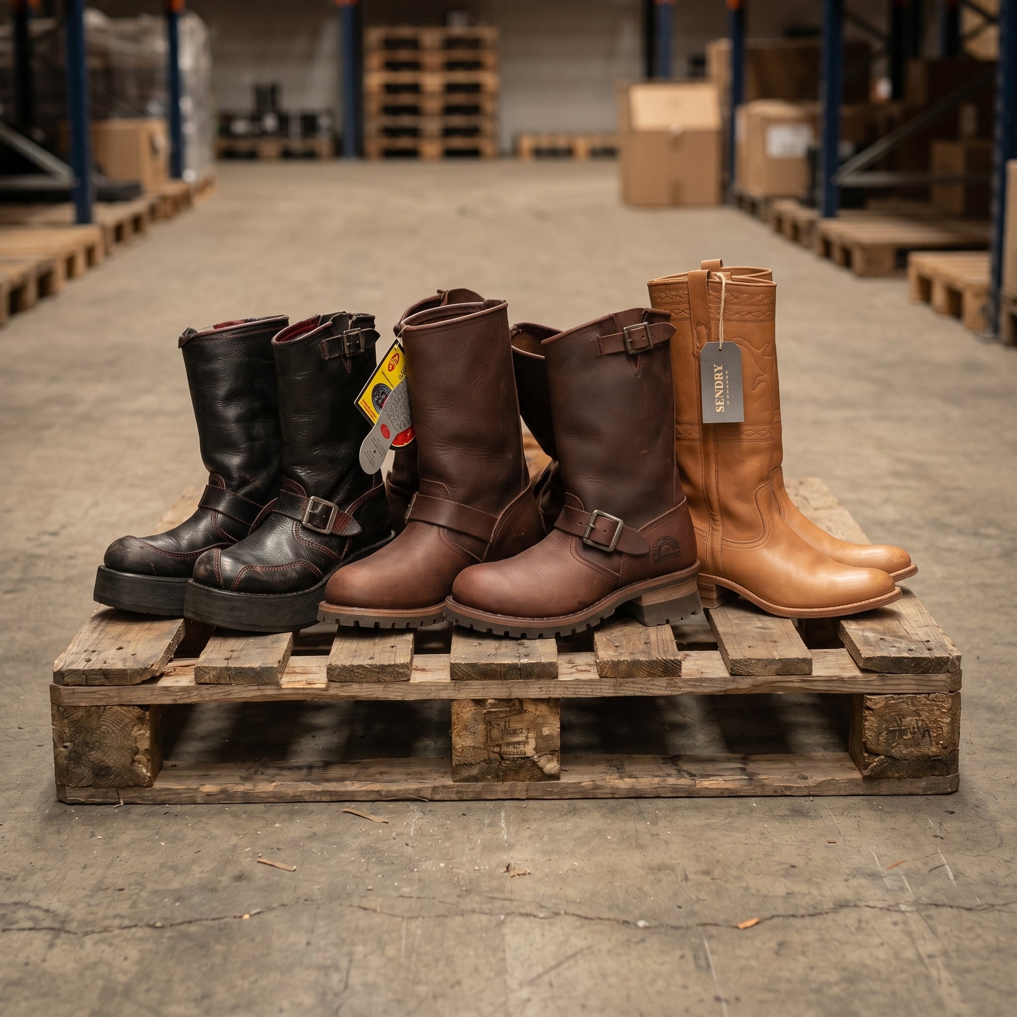 MIX BOTAS MOTERAS DEADSTOCK