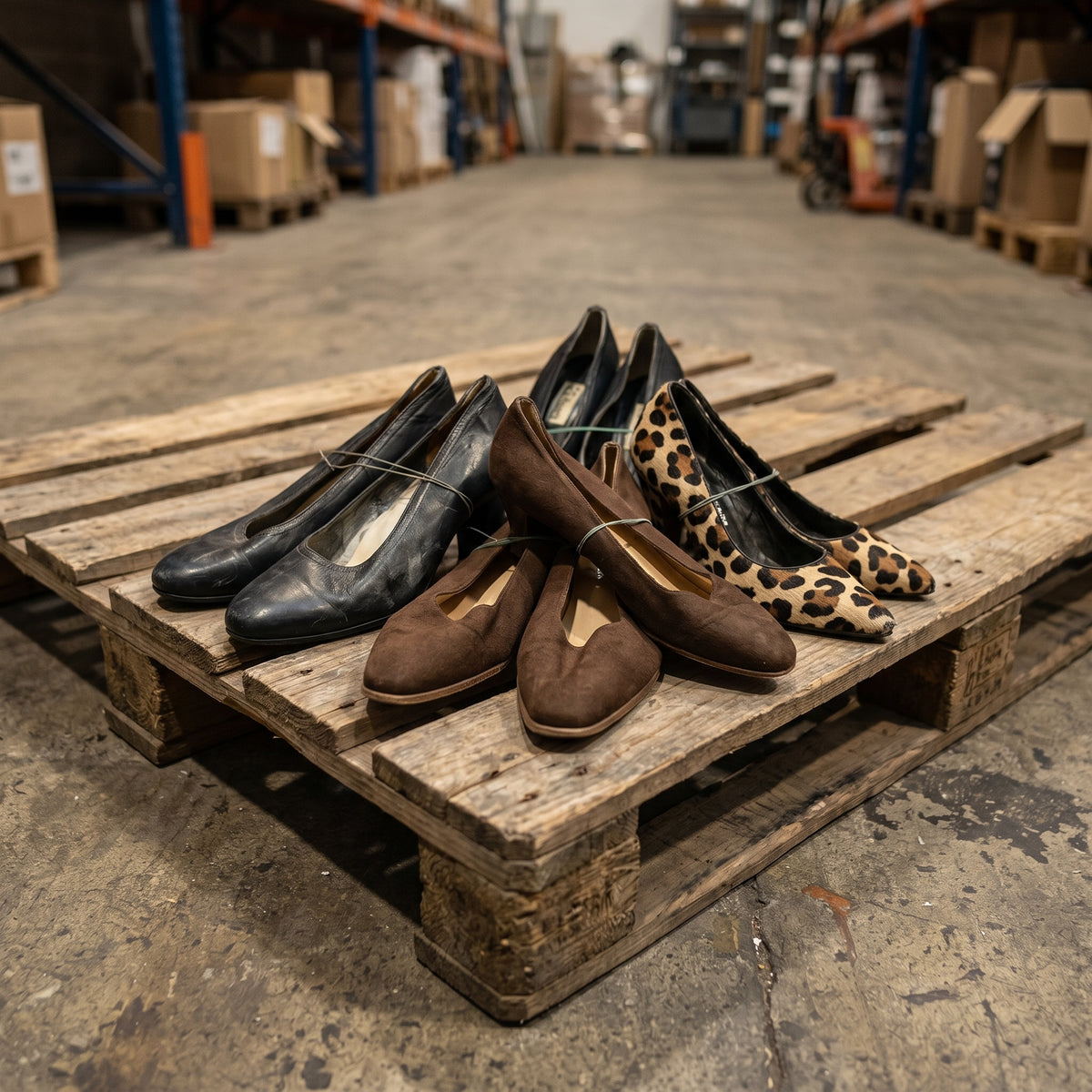 MIX ZAPATOS VINTAGE DE VESTIR PARA MUJER