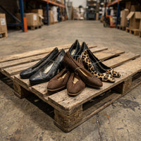 MIX ZAPATOS VINTAGE DE VESTIR PARA MUJER