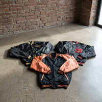 MIX NYLON VARSITY JACKETS