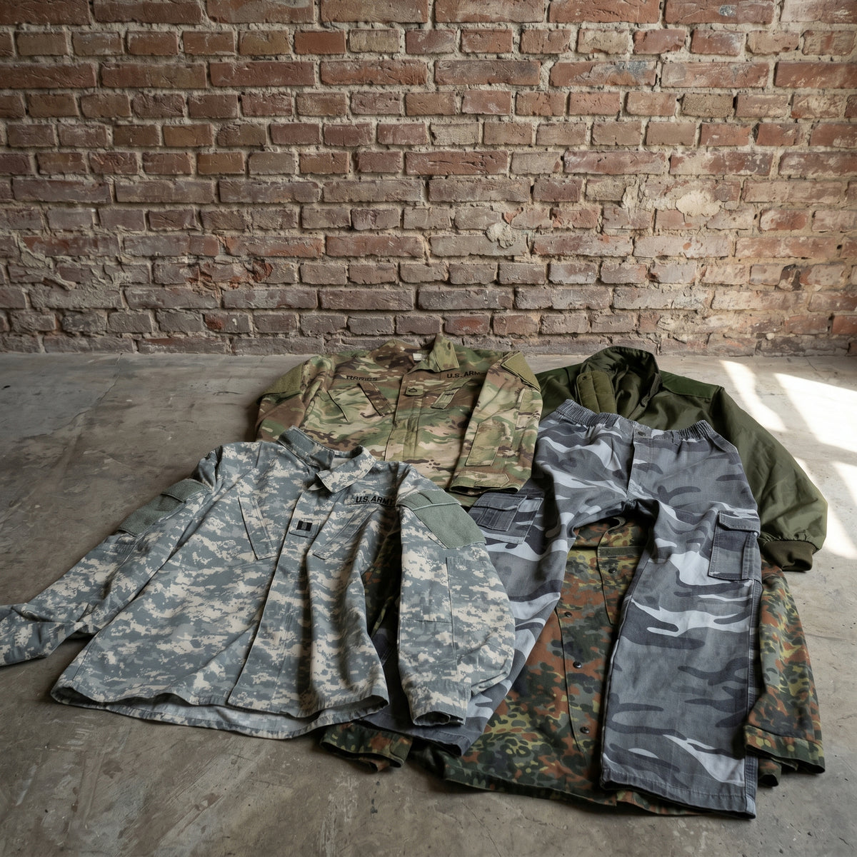 MIX ROPA MILITAR
