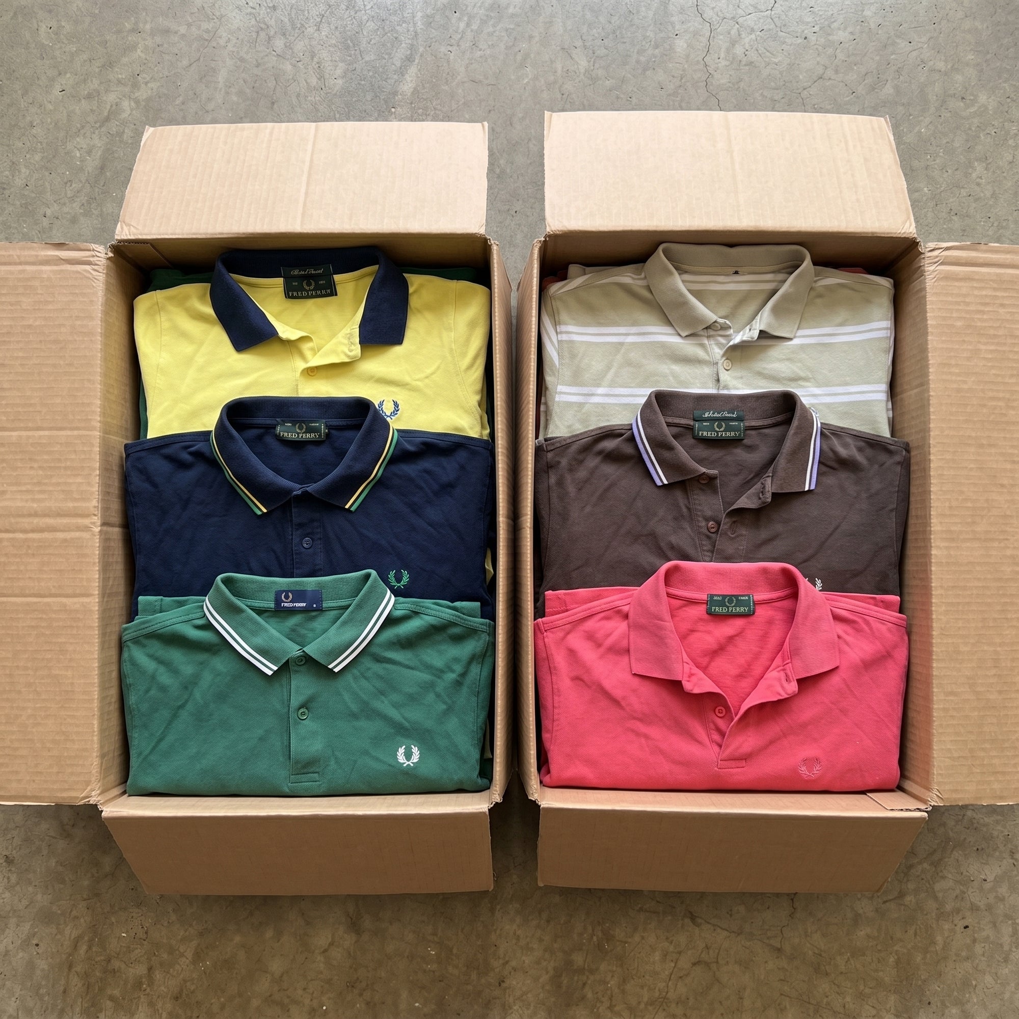 MIX FRED PERRY POLOS