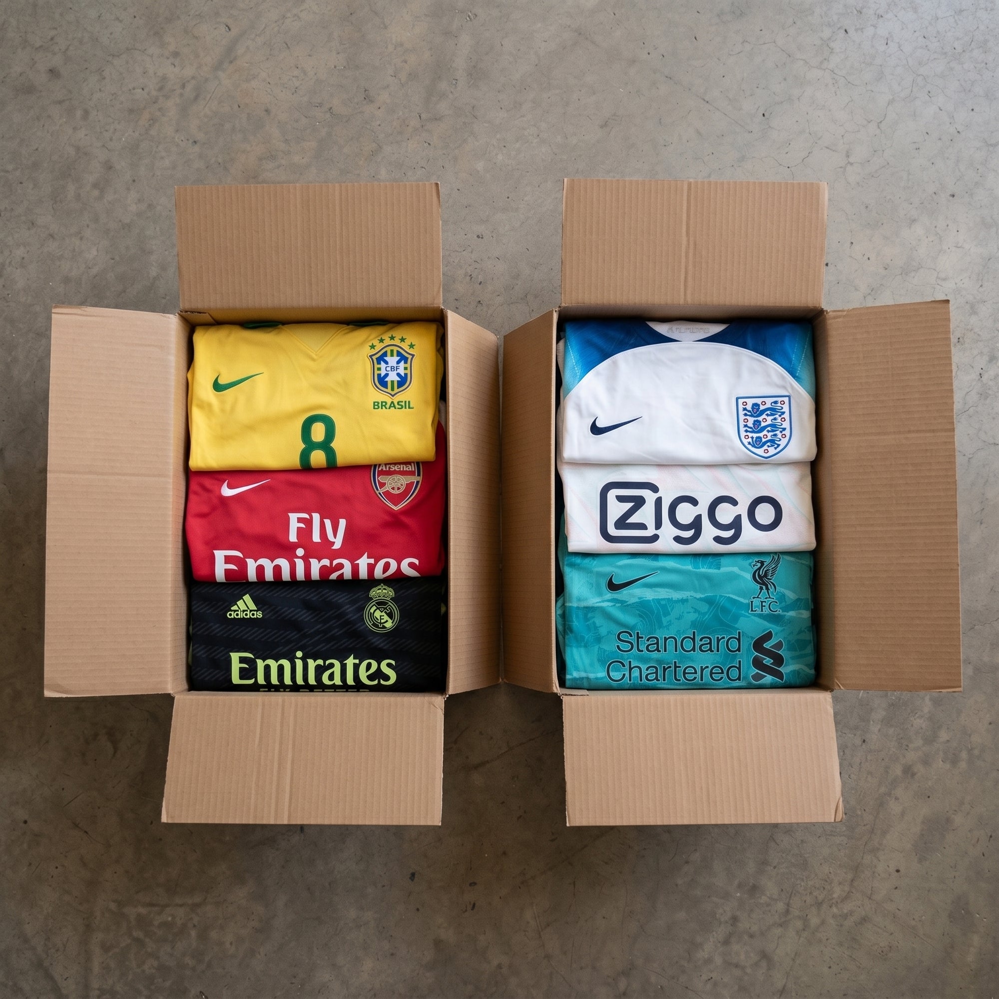 MIX CAMISETAS DE FÚTBOL