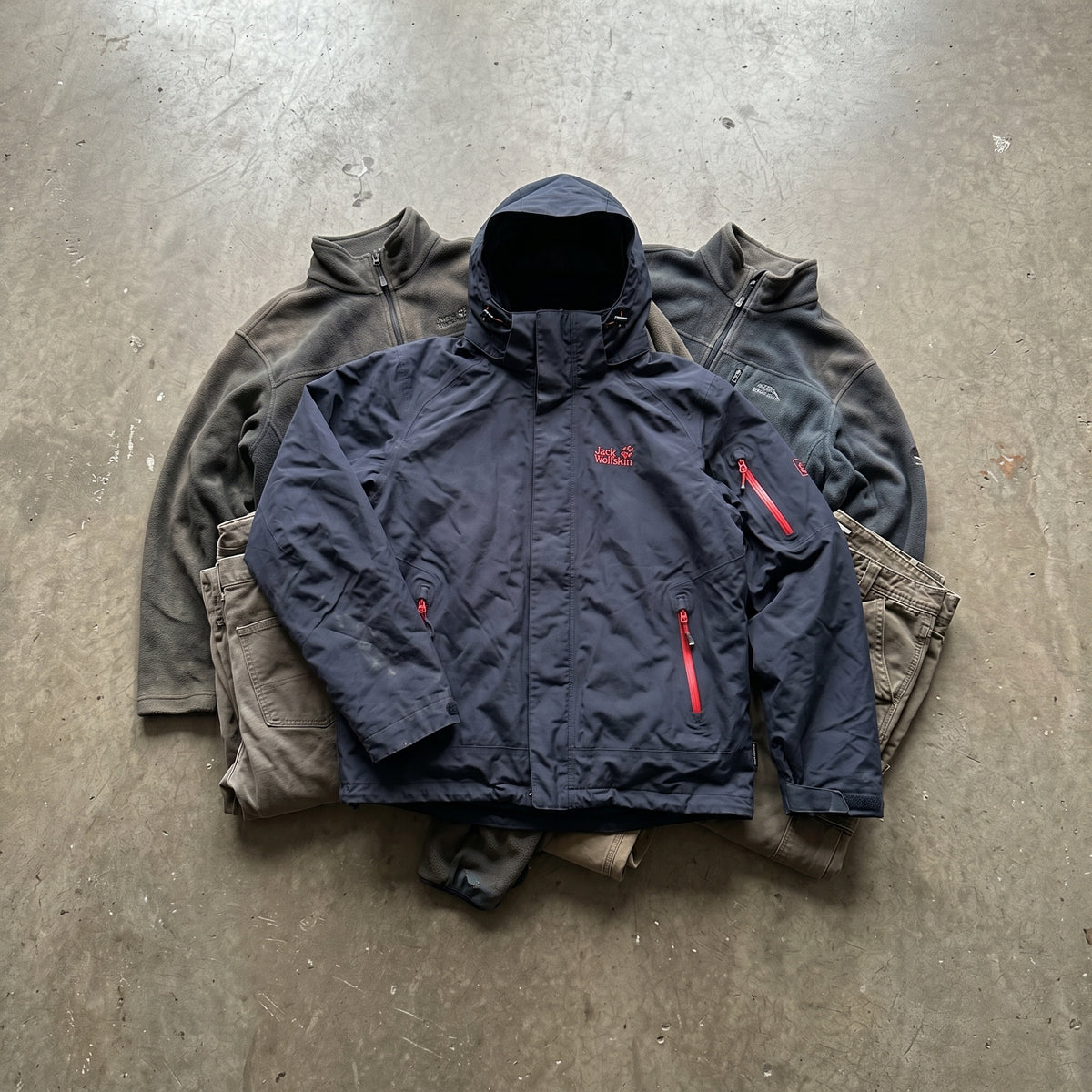 MIX CHAQUETAS DE MONTAÑA DE MARCA