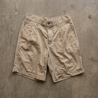 MIX PLEATED SHORTS