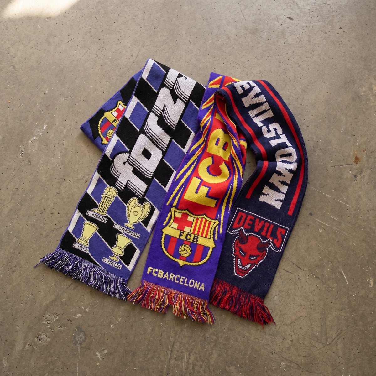 MIX BUFANDAS DE FÚTBOL