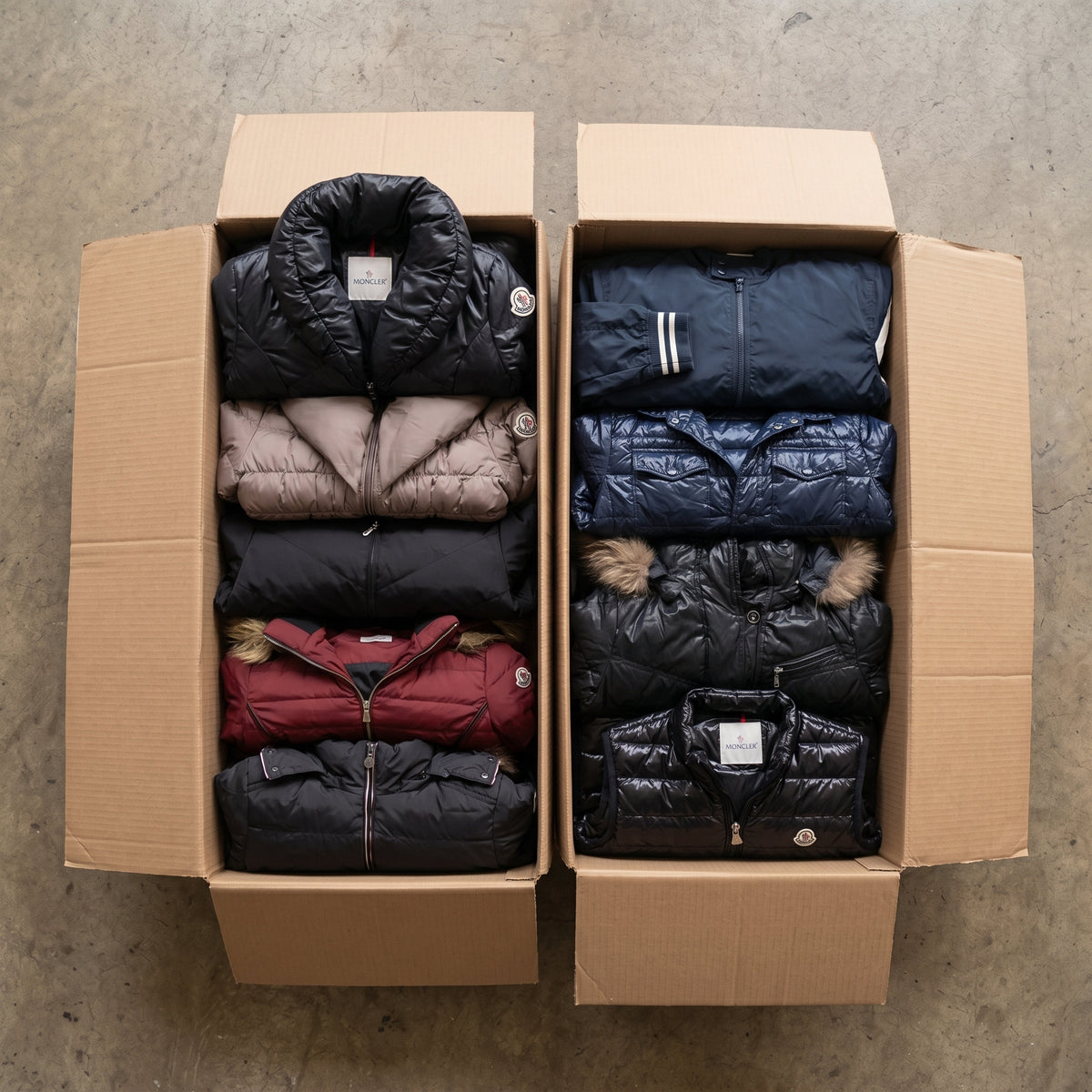 MIX CHAQUETAS MONCLER