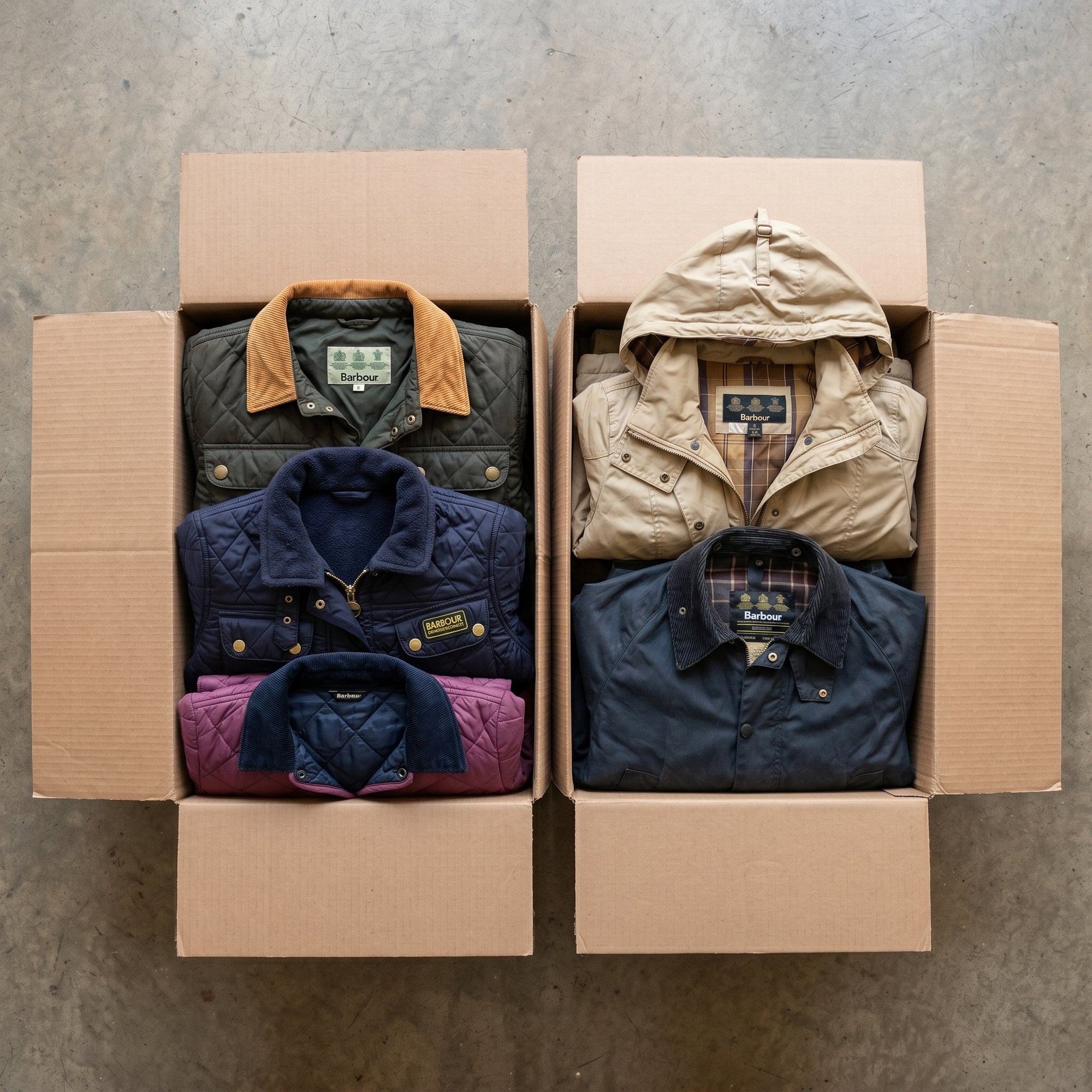 MIX CHAQUETAS BARBOUR