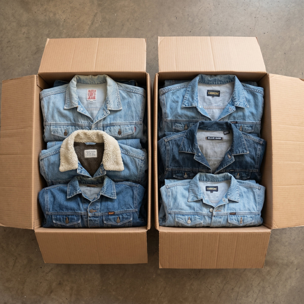 MIX CHAQUETAS VAQUERAS DE MARCA