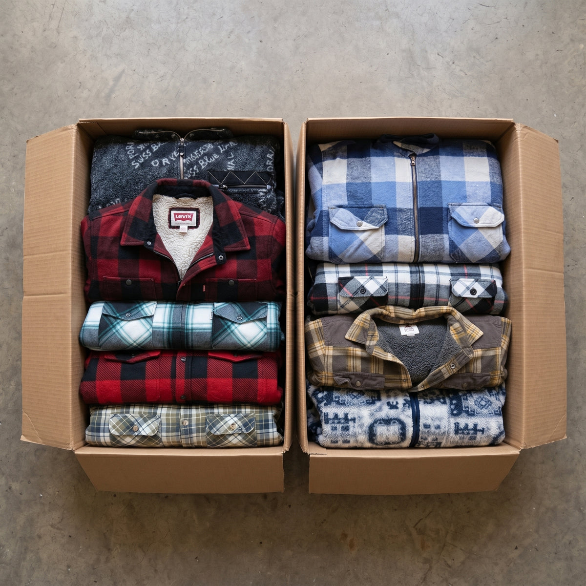 MIX CHAQUETAS POLARES