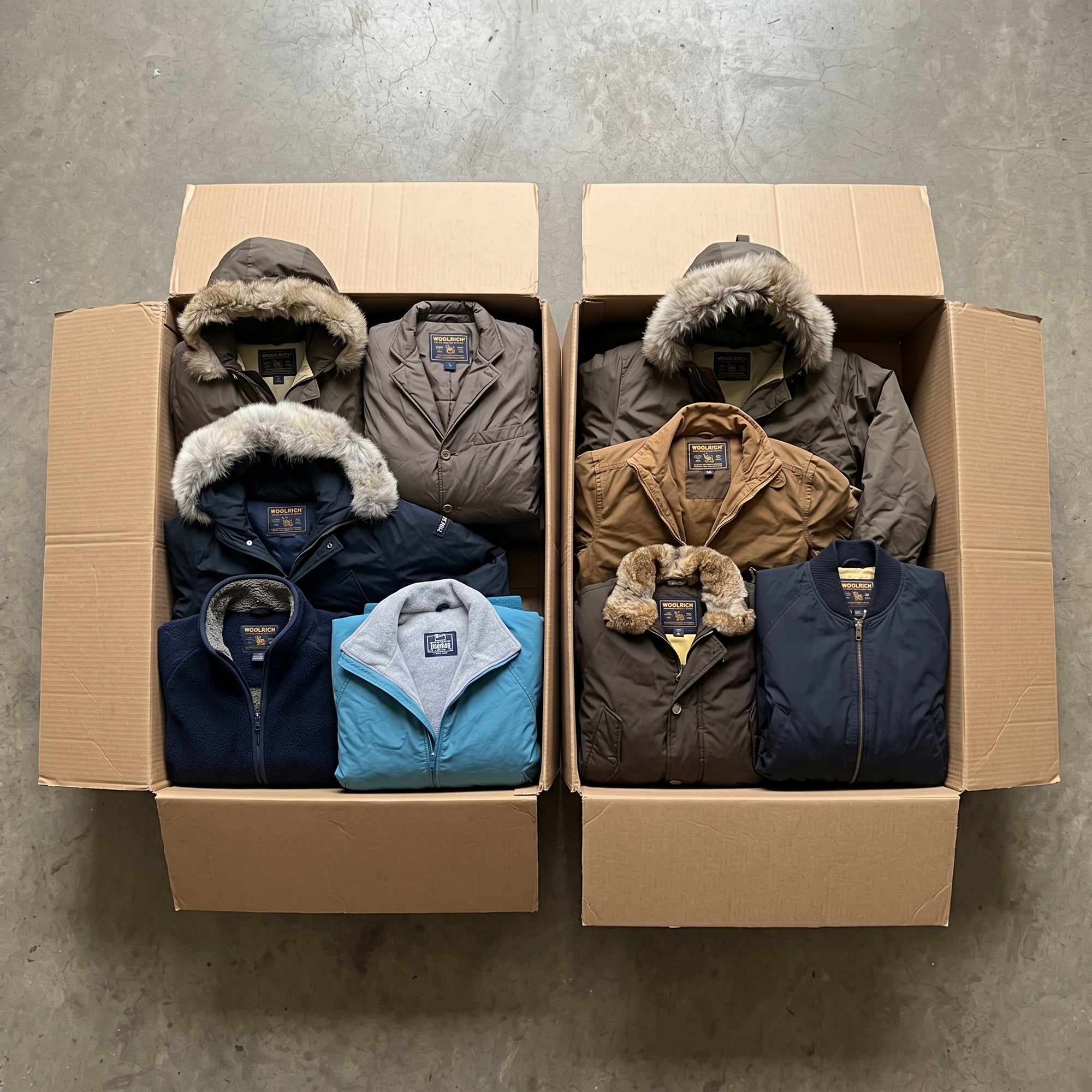 MIX CHAQUETAS WOOLRICH