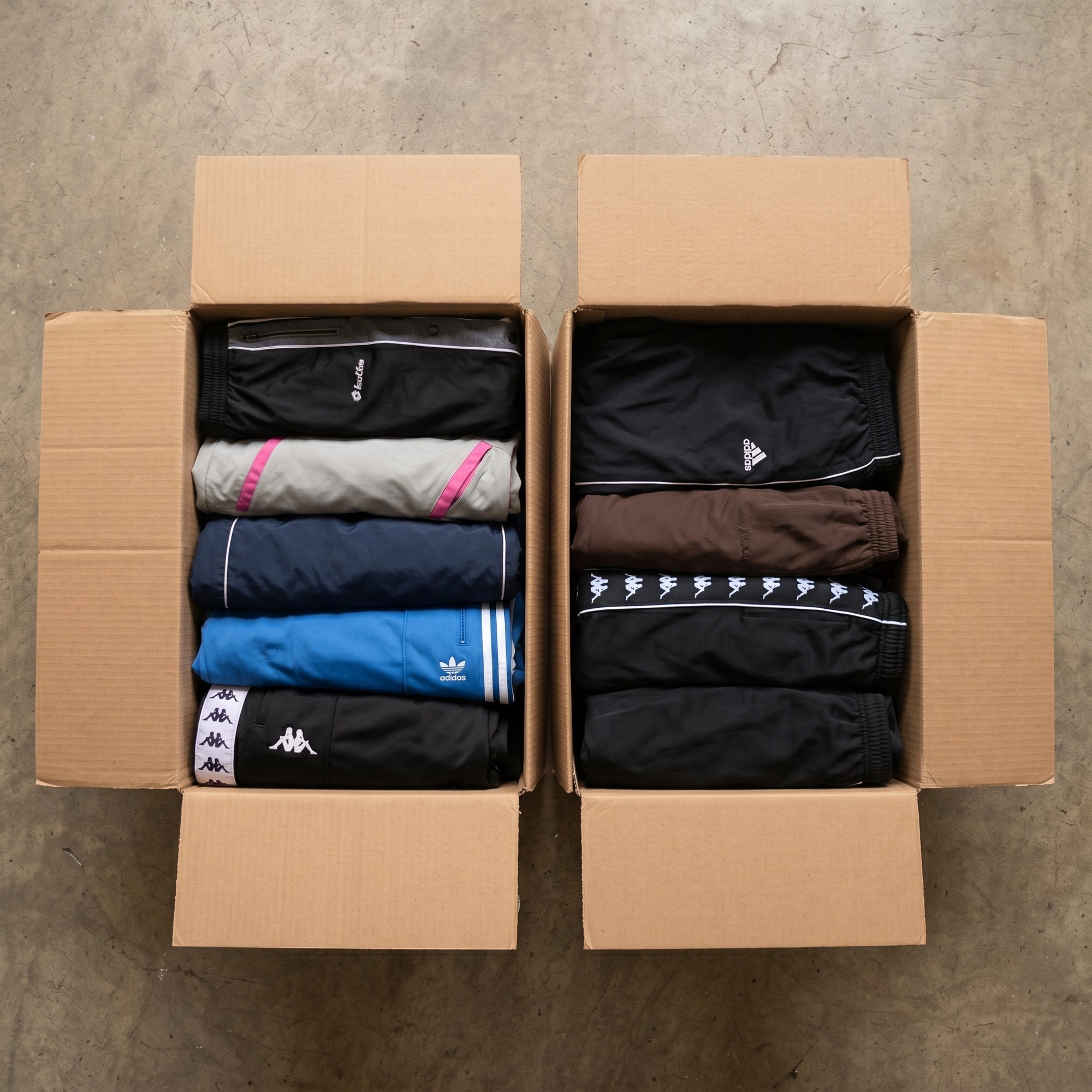10x TRACKSPANTS DE MARCA PREMIUM