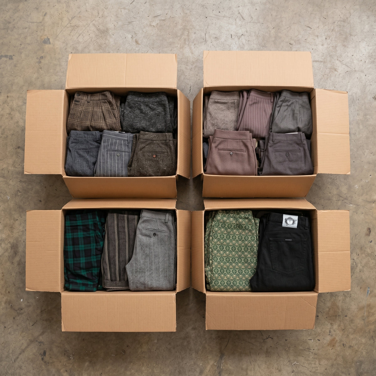 MIX SUIT WINTER TROUSERS