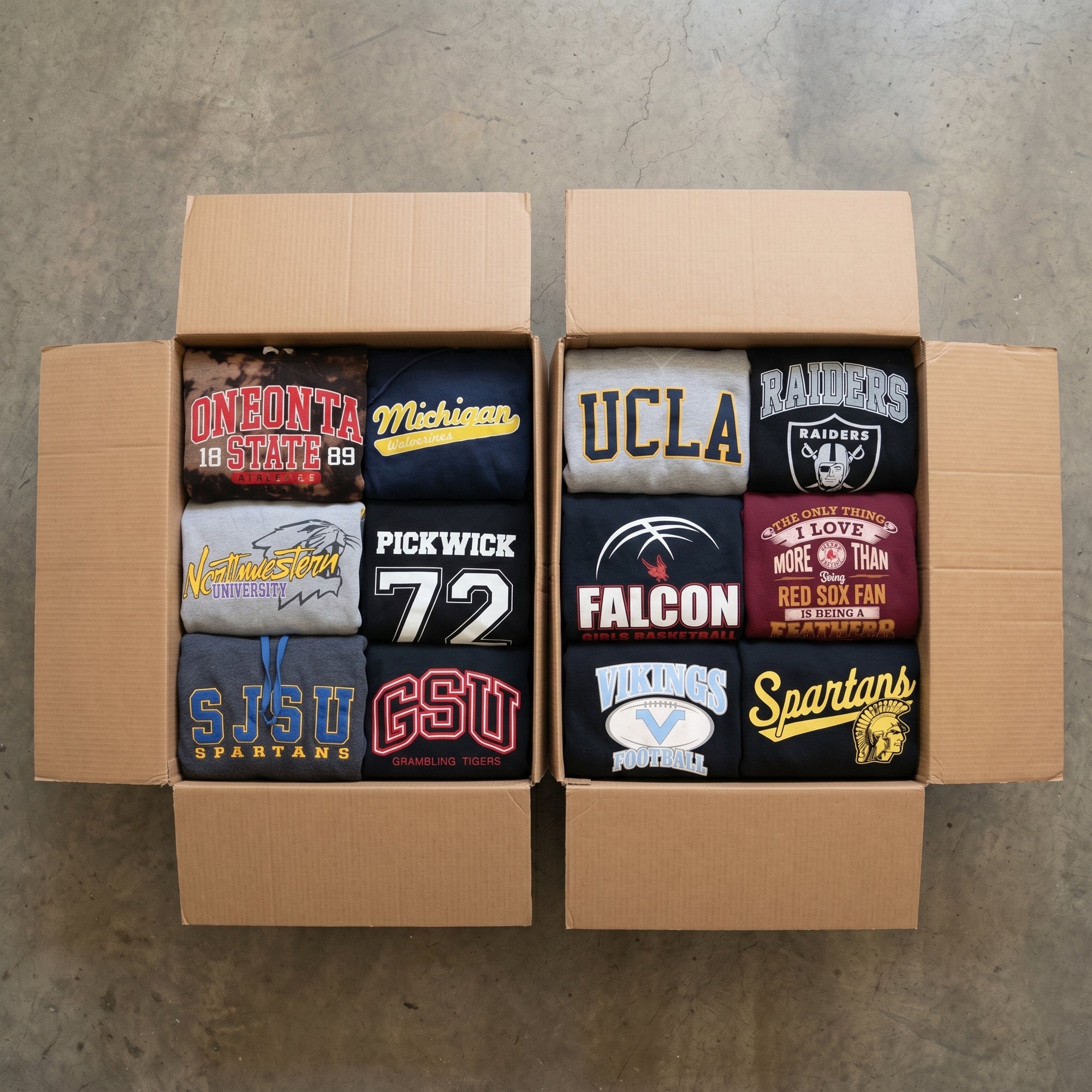 MIX AMERICAN SPORTS HOODIES/SWEATSHIRTS