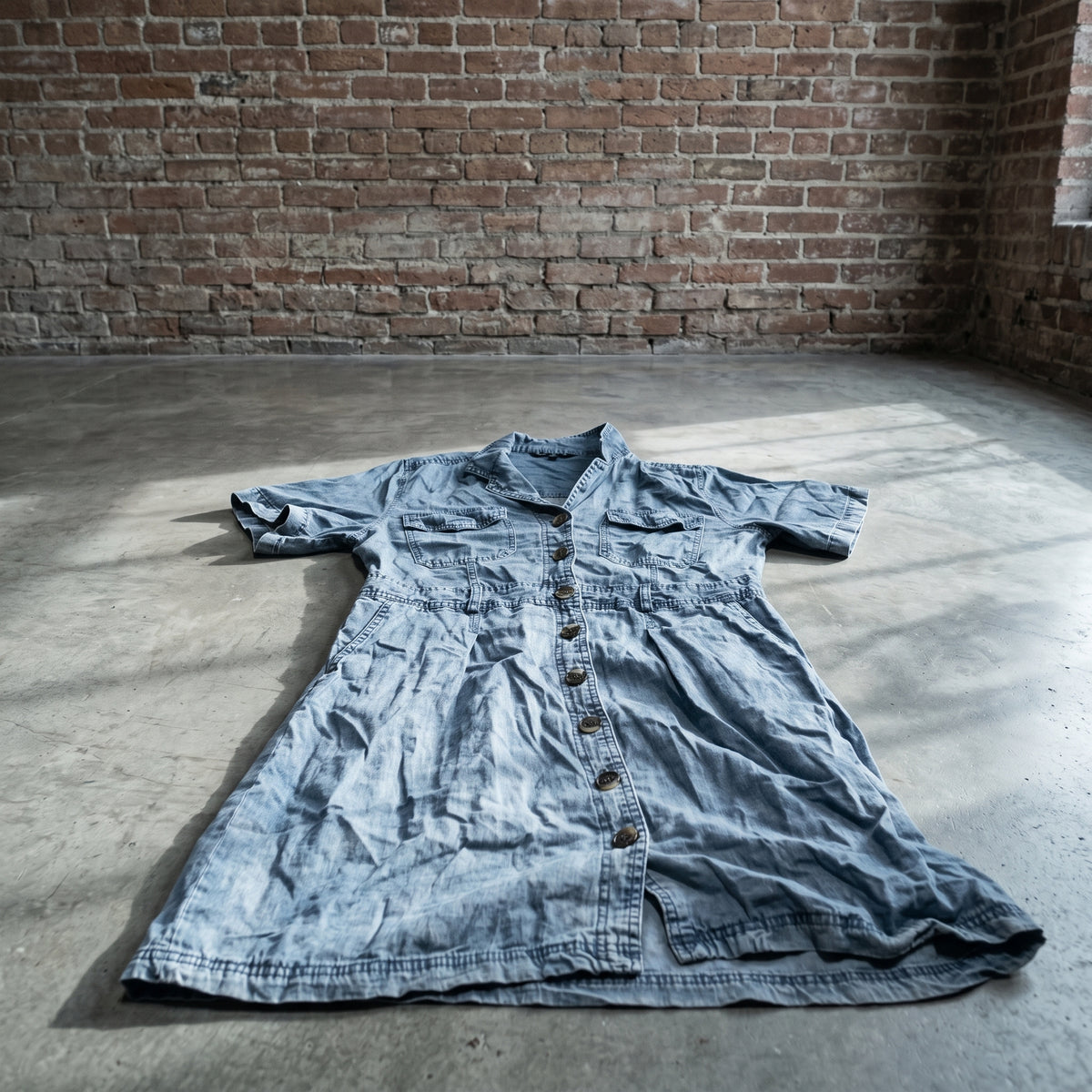 MIX DENIM MODERN DRESSES