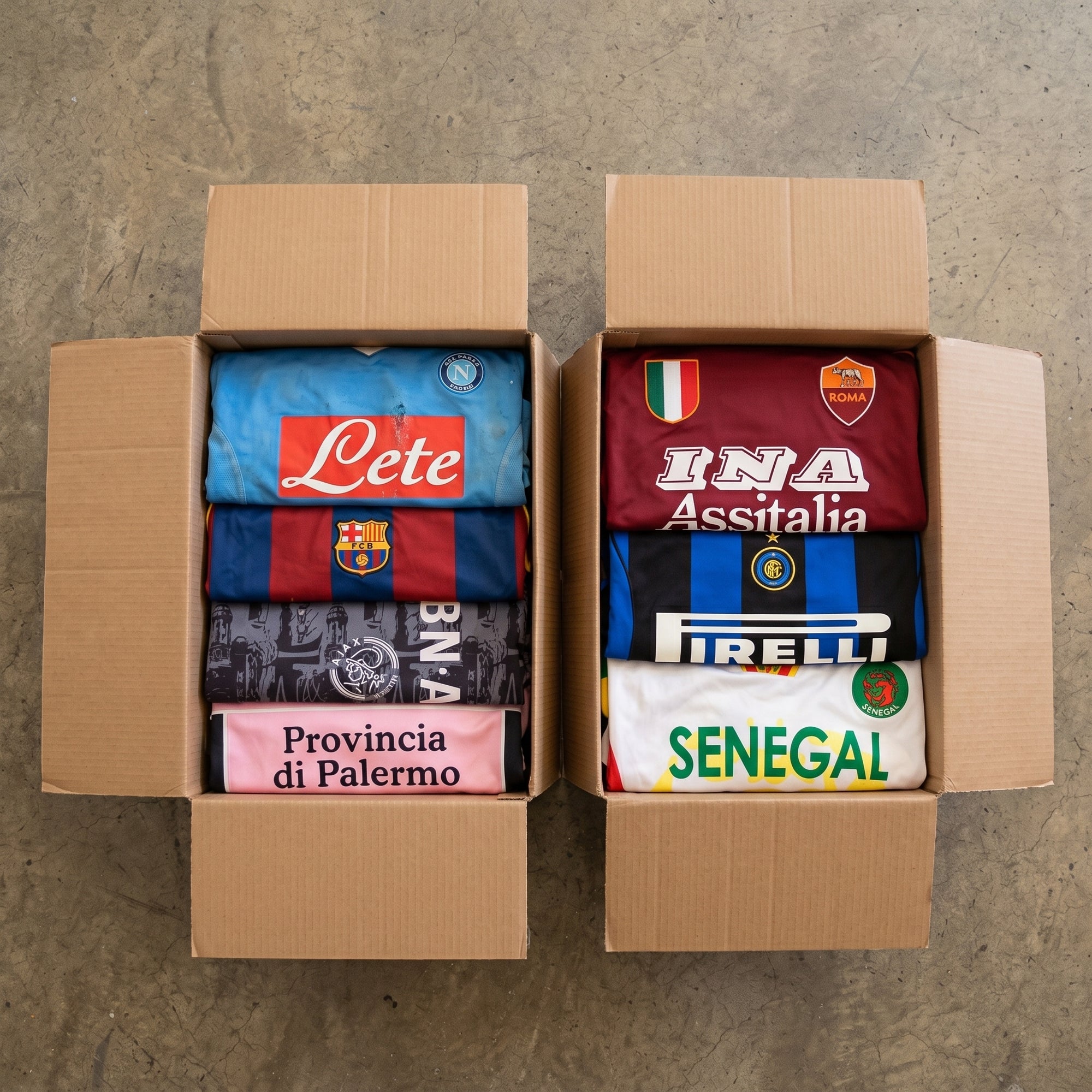 MIX RÉPLICAS CAMISETAS DE FÚTBOL