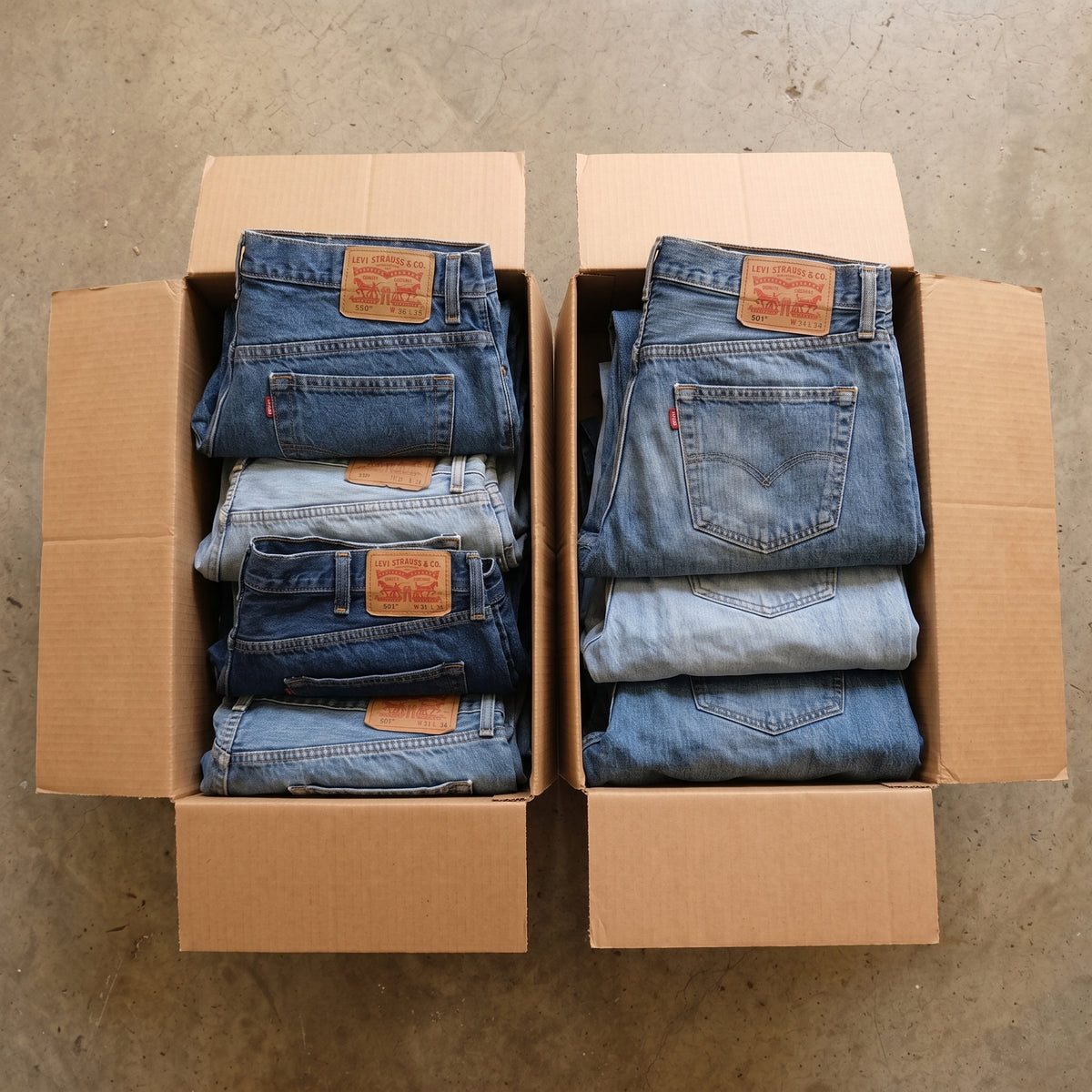 MIX LEVI'S 501, 505 & 550