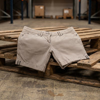 MIX PLEATED SHORTS