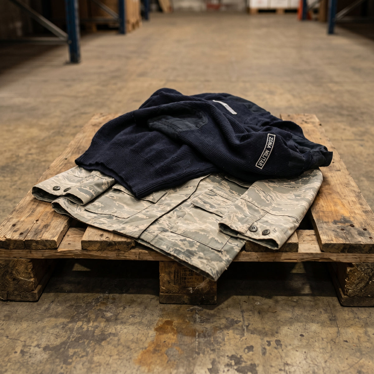 MIX ROPA MILITAR