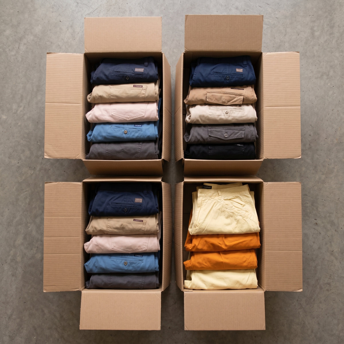 MIX BRANDED CHINOS TROUSERS