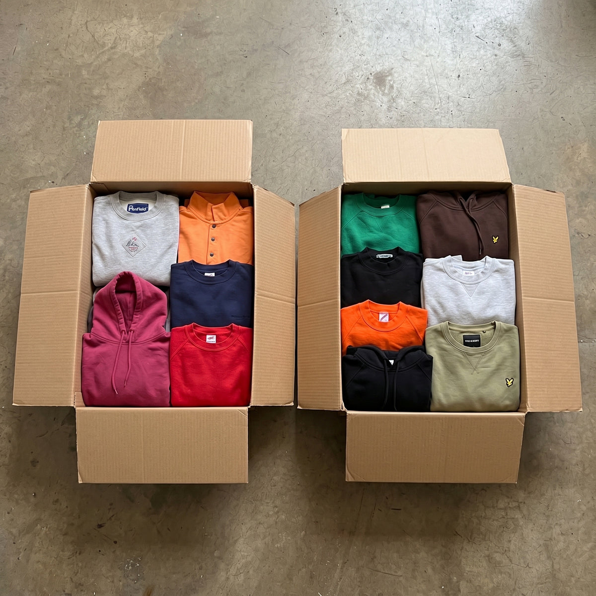 MIX SUDADERAS LISAS