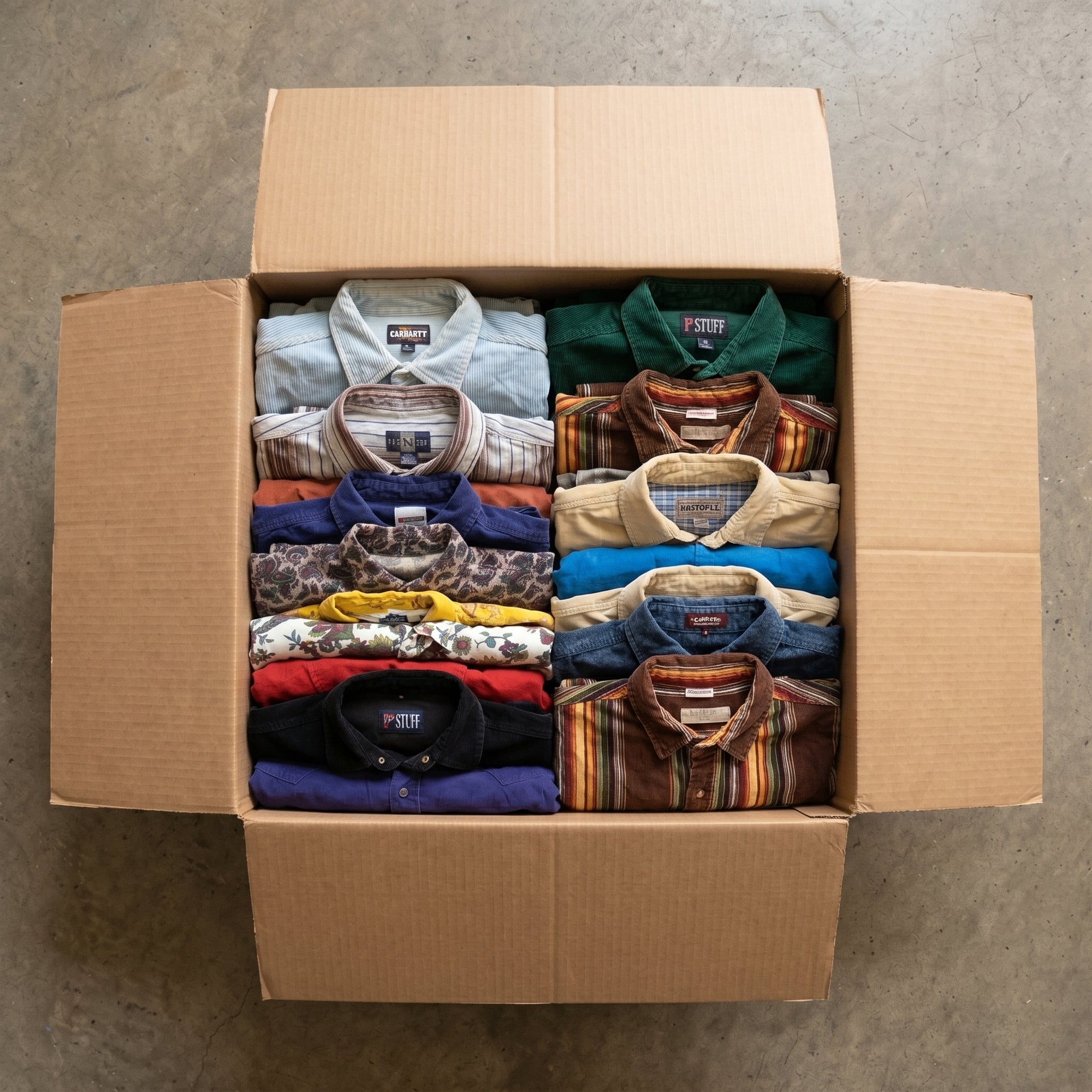 MIX CAMISAS DE PANA
