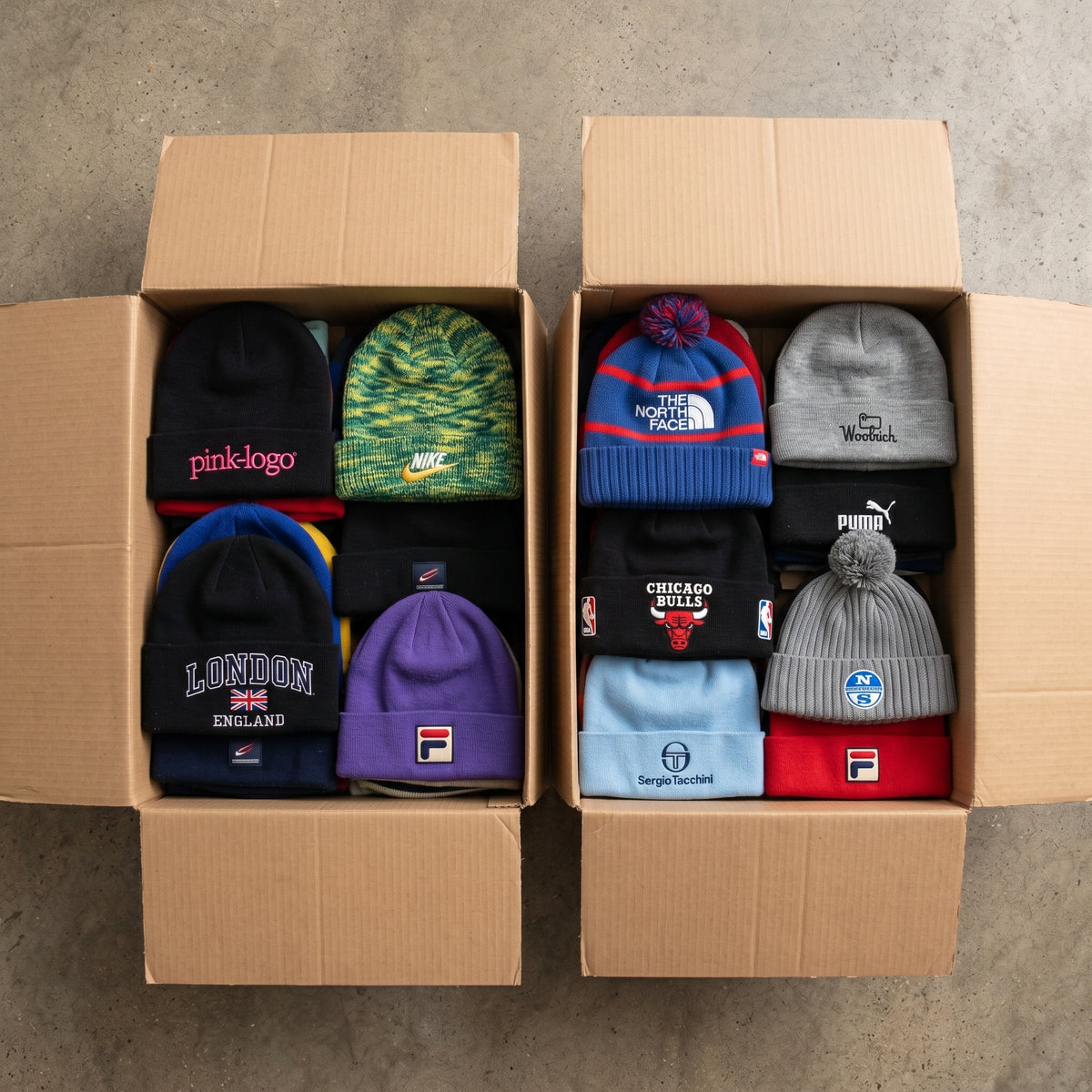 MIX GORROS DE MARCA